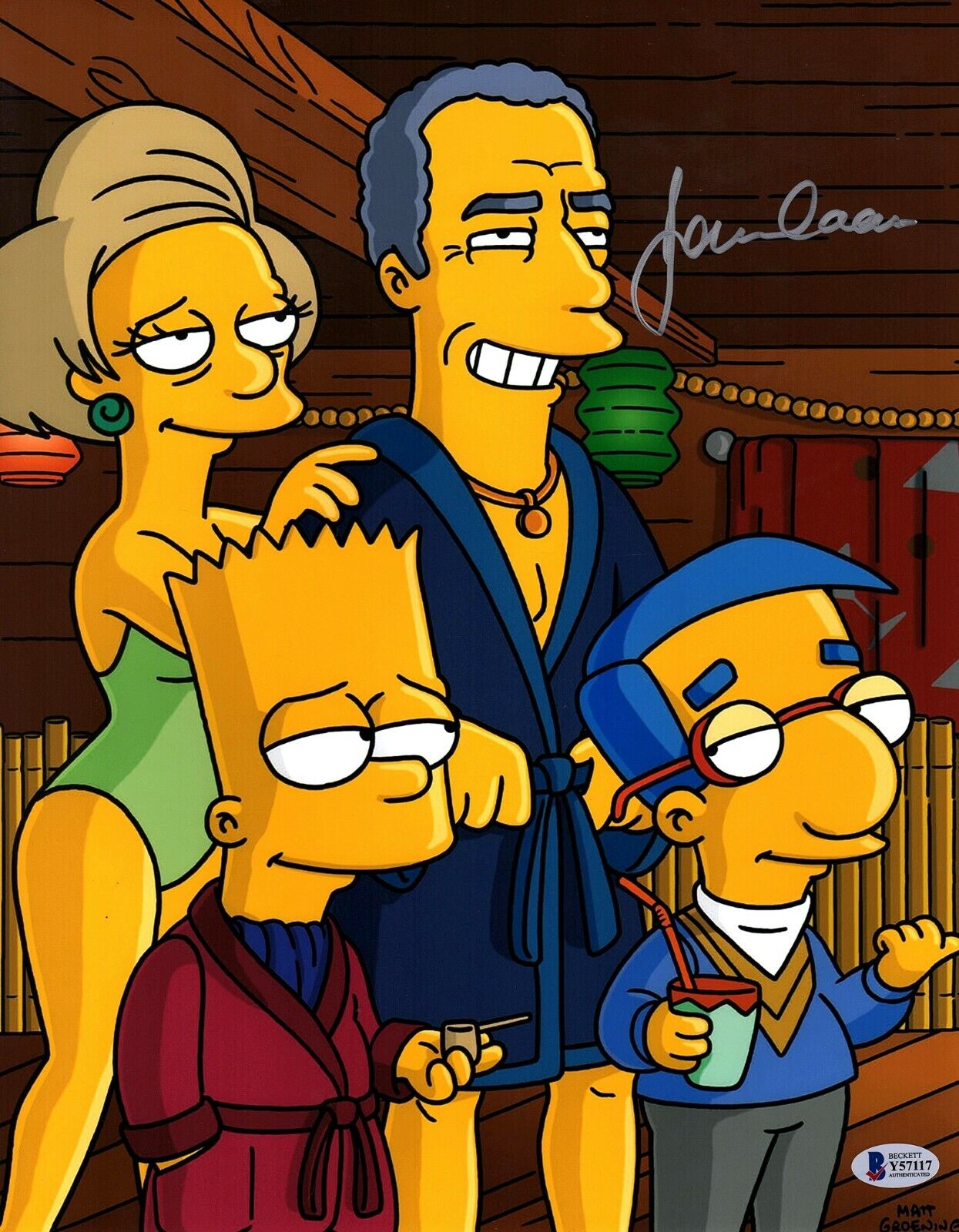 JAMES CAAN Signed Autographed The SIMPSONS