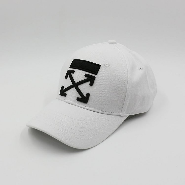 Off White Cap Baseball Cap Men's Summer