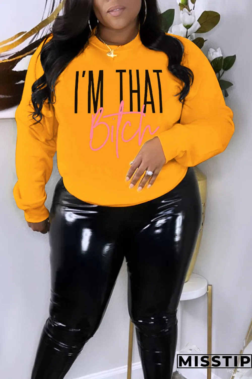 Grey Street Vintage Print Patchwork O Neck Tops