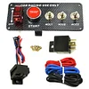 12V Ignition Switch Panel Engine Start Push Button LED Toggle