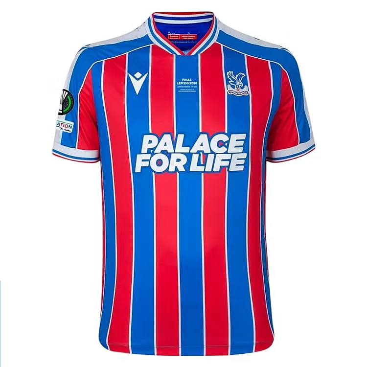 【S~4XL】Crystal Palace 25/26 UEFA Final Home Jersey