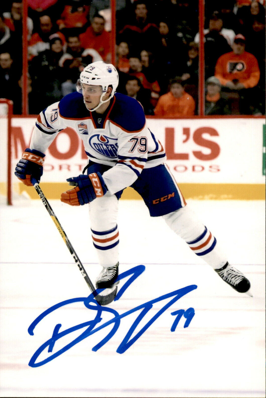 Dillon Simpson SIGNED autographed 4x6 Photo Poster painting EDMONTON OILERS #3