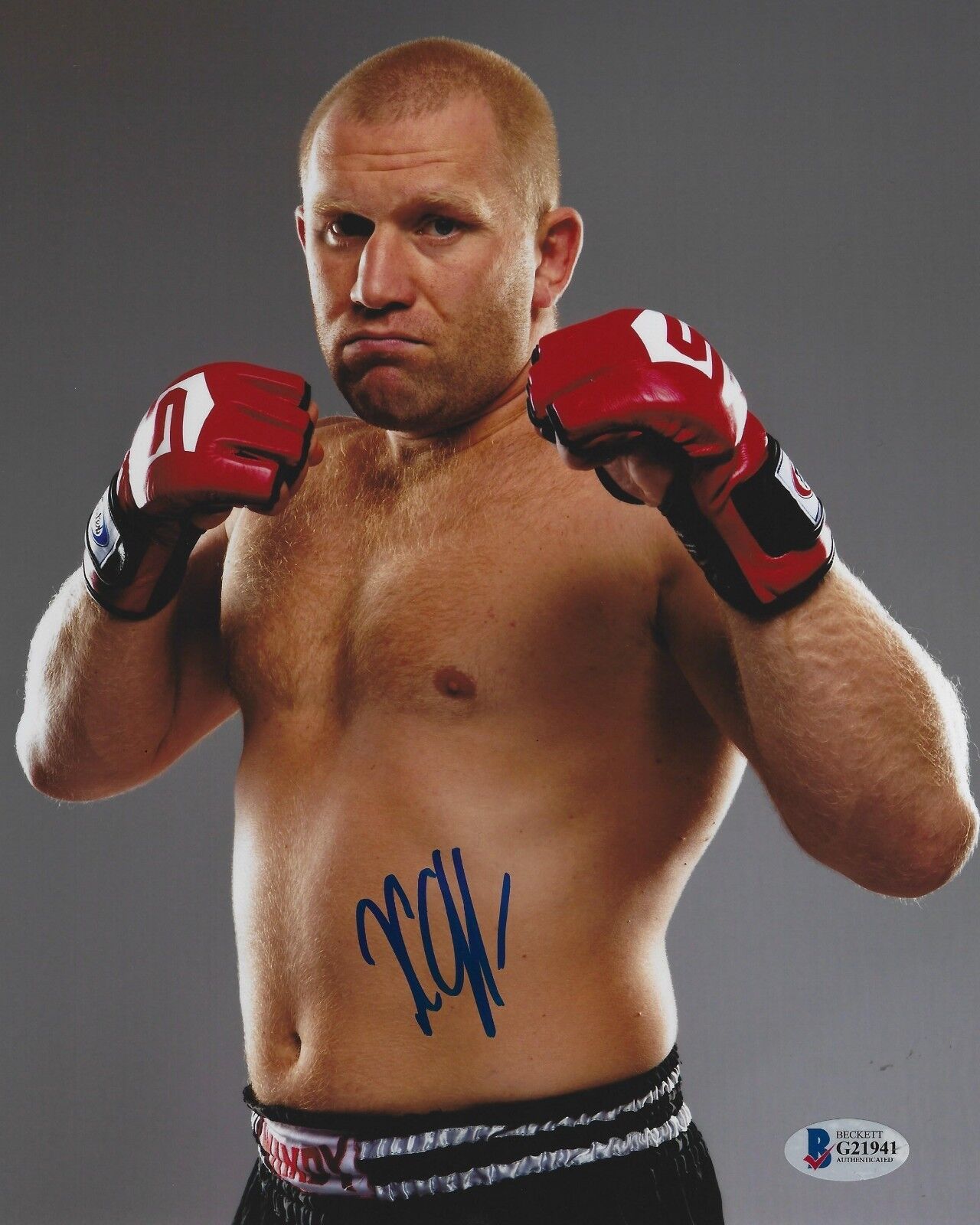 Sergei Kharitonov Signed 8x10 Photo Poster painting BAS Beckett COA StrikeForce Pride FC Picture