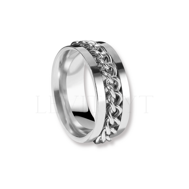 Subtle and Stylish Chain Link Ring (unisex)