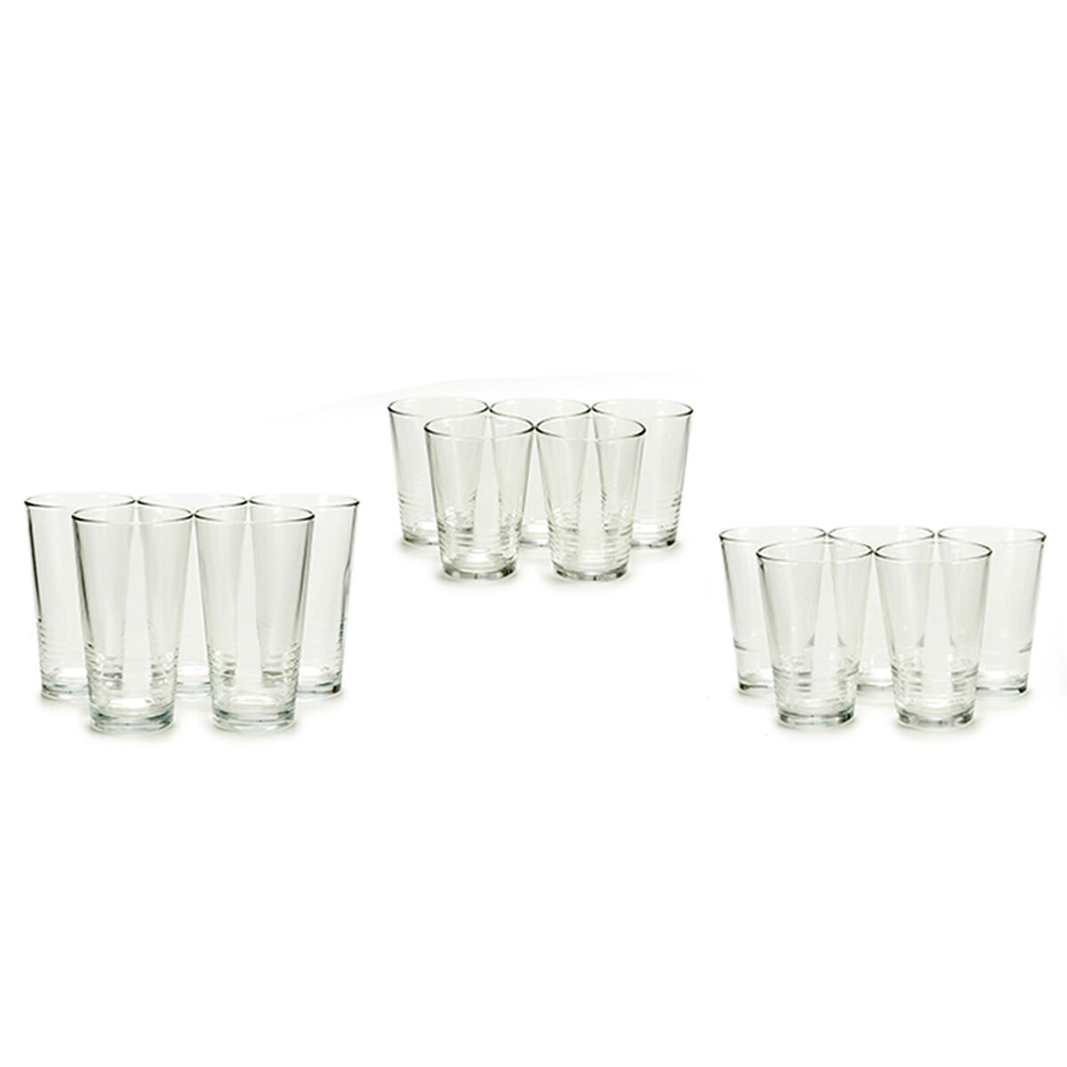 Set of glasses Vivalto Transparent Glass