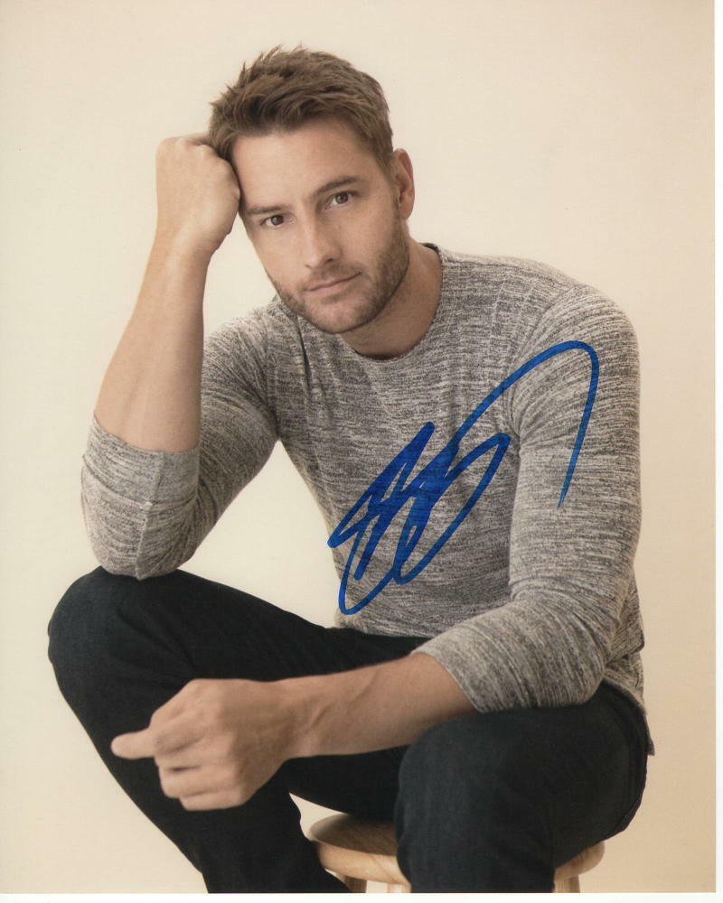 JUSTIN HARTLEY SIGNED AUTOGRAPHED 8X10 Photo Poster painting - HOT, SEXY, THIS IS US STUD 2