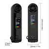 LCD Digital Display Alcohol Breathalyzer Tester Type C Charging for Personal Use