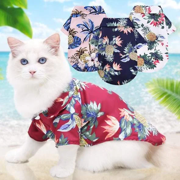 Summer shirts for cats and dogs