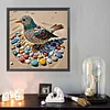 Diamond Painting -DIY Round Drill Stone Art Bird(40x40cm)