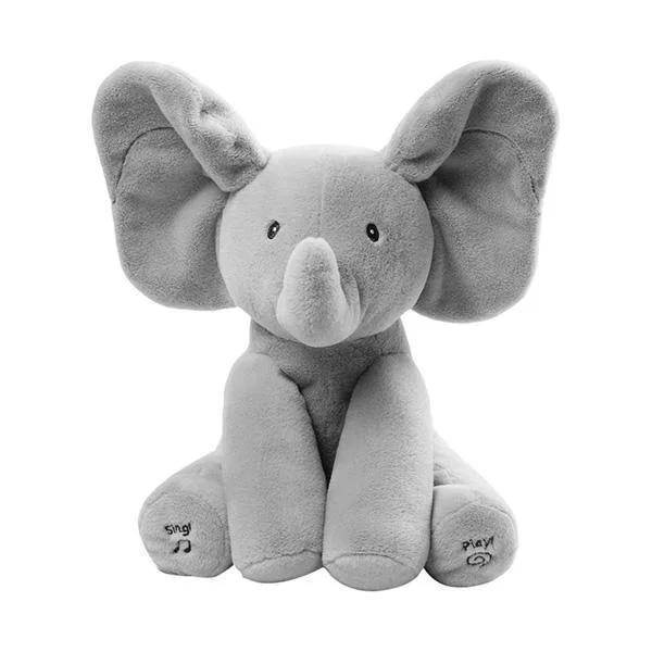 Peekaboo Elephant Plush Toy-Mayoulove
