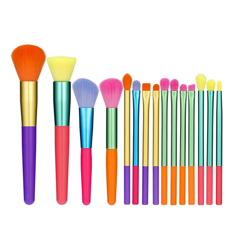 Shecustoms™ 15Pcs Women Makeup Brushes Set