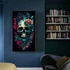 Flower Skull- Full Round Diamond Painting(40*70cm)