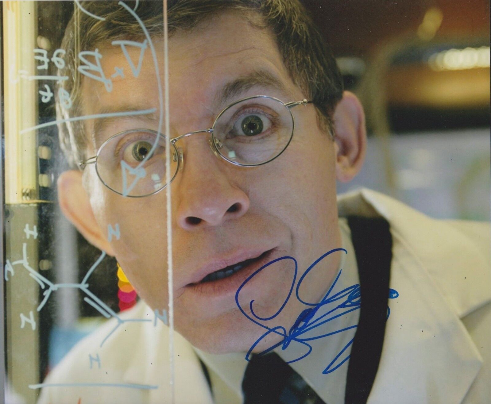 Lee Evans Signed Doctor Who 10x8 Photo Poster painting AFTAL