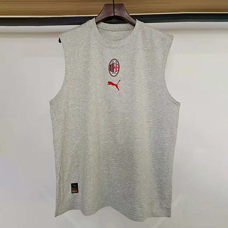 Fans 25/26 AC Milan gray cotton tank top
