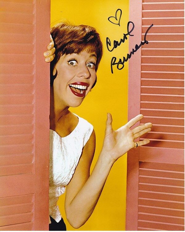 CAROL BURNETT Signed Autographed Photo Poster painting