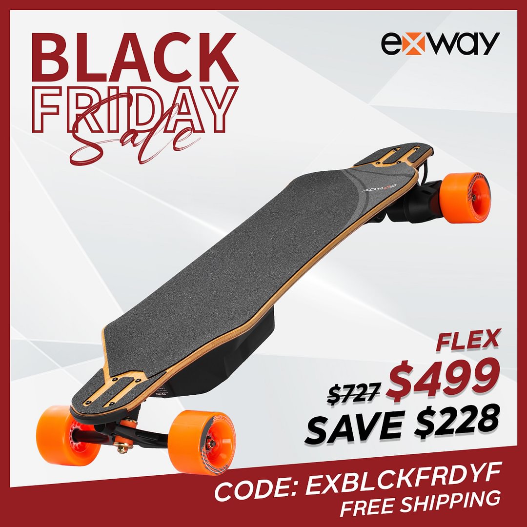 新品未使用！EXWAY Flex Hub電動スケートボード