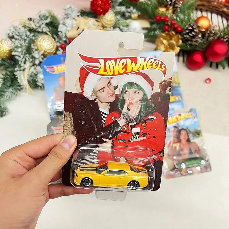 Custom Love Wheel Custom Dream Car Toy Customized Package Car Lover Anniversary Gifts For Him