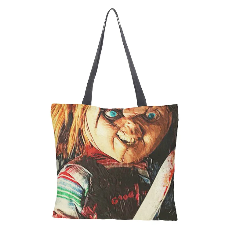 Linen Eco-friendly Tote Bag - Punk