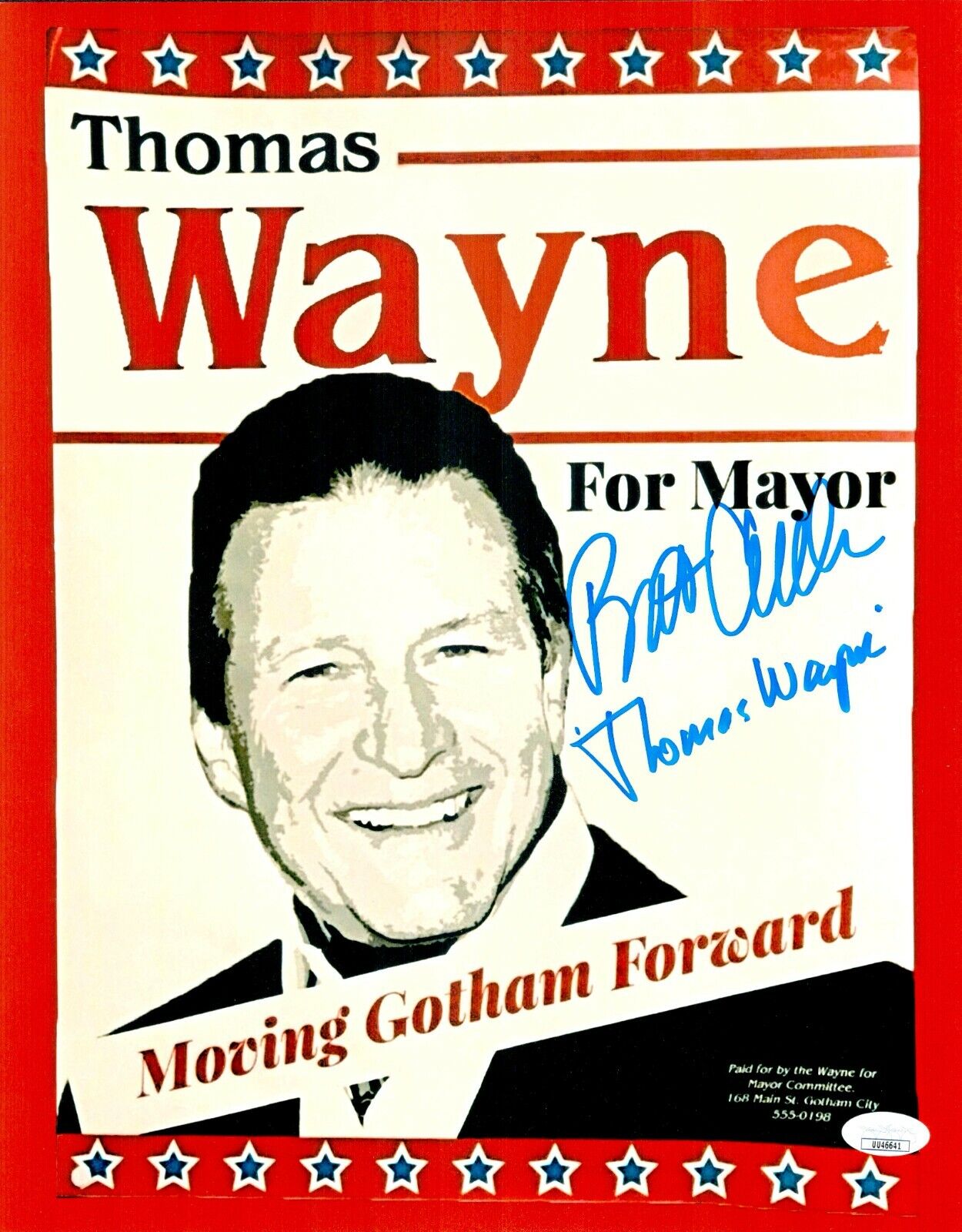 Brett Cullen Signed 11x14 Joker Thomas Wayne