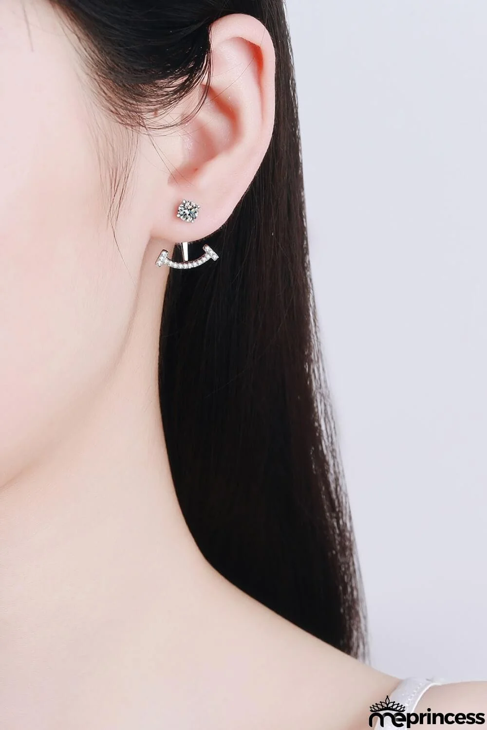 Two Ways To Wear Moissanite Earrings