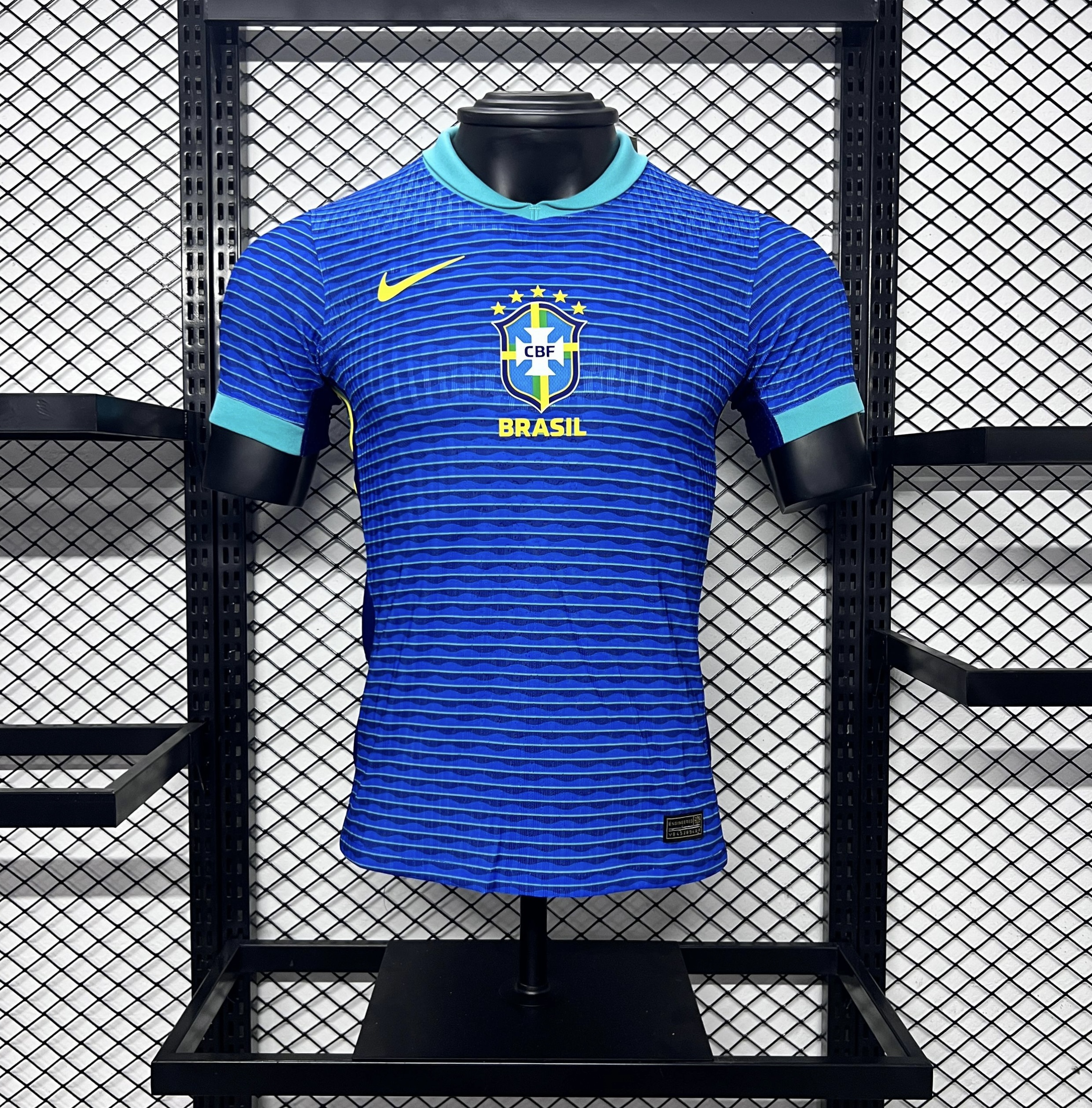 Brazil 2024 Away Stadium Jersey - Player Version