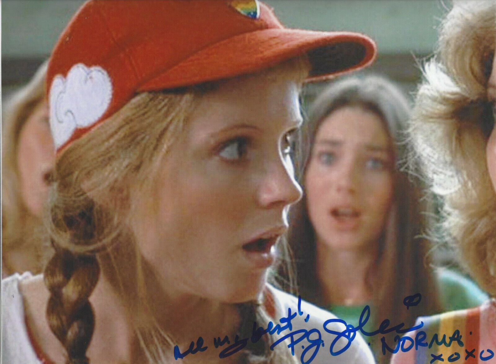 ACTRESS PJ SOLES SIGNED AUTHENTIC 'ROCK & ROLL HIGH SCHOOL' 8x10 Photo Poster painting w/COA