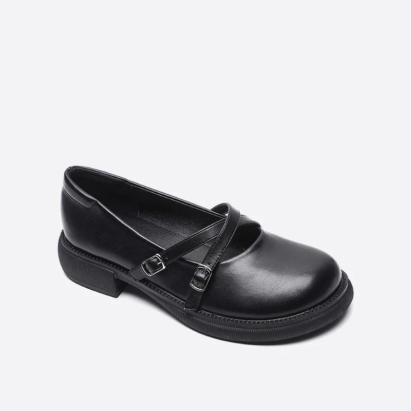 Vintage Round Toe Mary Jane