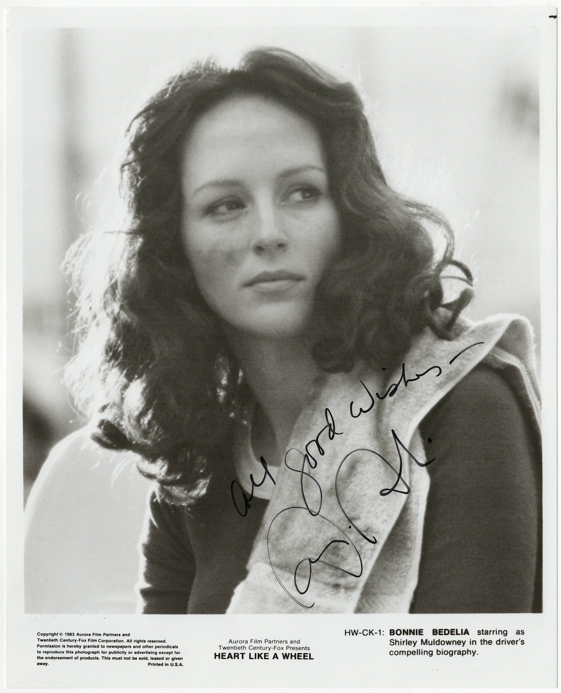 Bonnie Bedelia signed autographed 8x10 Photo Poster painting! RARE! Guaranteed Authentic! 2031