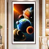 >SALE<5D DIY Full Round Drill Diamond Painting Cosmic Starry Sky for Home Decor