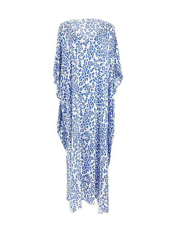 Batwing Sleeve Sun Protection Maxi Dress