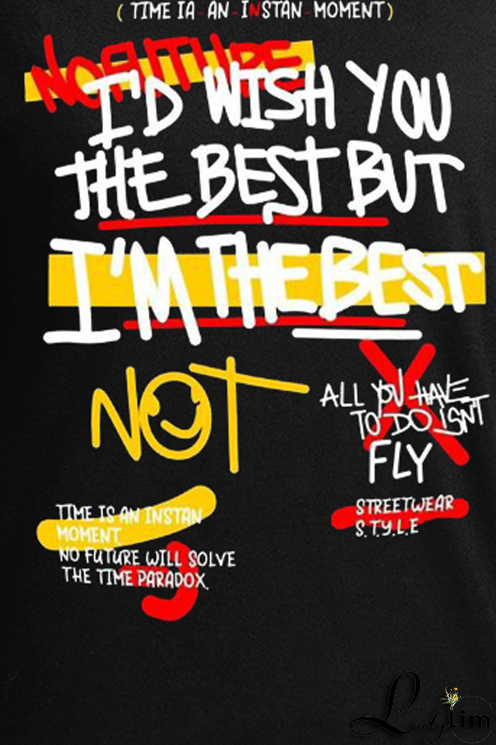 Black Casual Daily Print Patchwork O Neck Tops