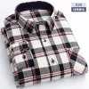 Men's 100% Cotton Plaid Shirt