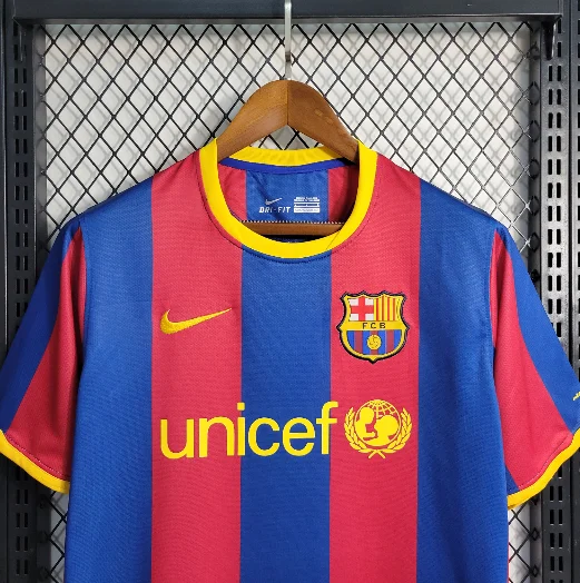2010-2011 Barcelona Retro home Football shirt Thai Quality