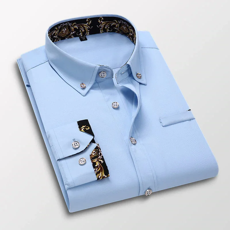 Men's business casual shirts