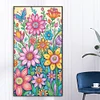 (US Only)Flower - Diamond Painting - Partial Special Shaped Drill (Canvas|40*70cm)