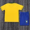 1994 Retro Brazil Home Football Shirt 1:1 Thai Quality Kids Size