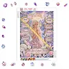 Winter Pink Gown Prayer Lady Special Shaped 5D DIY Partial Drill Diamond Painting Kits for Adults Beginners Home Decor Diamond Dots Paintings Diamond Art Kit 11.81x15.75inch