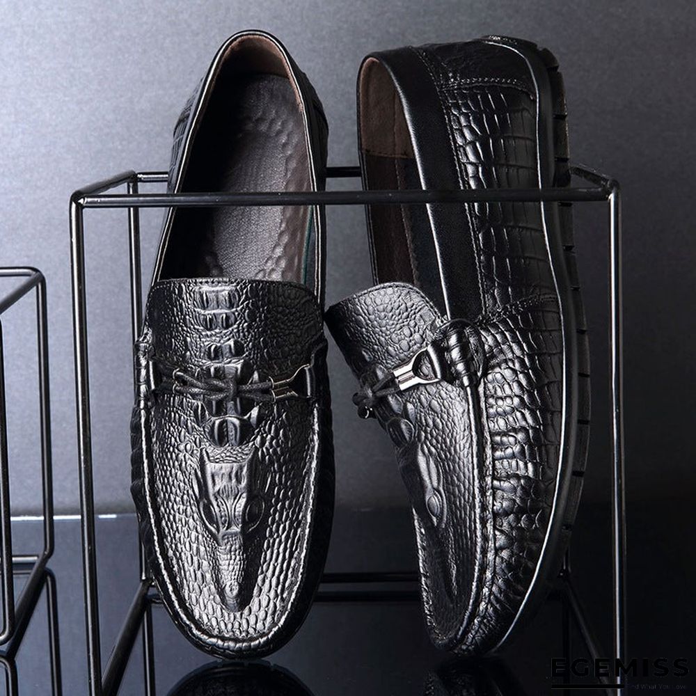 British Shoes Men's Leather Casual Shoes | EGEMISS