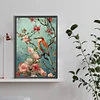 (40*60cm)Bird Flowers - Full Round Drill Diamond Painting