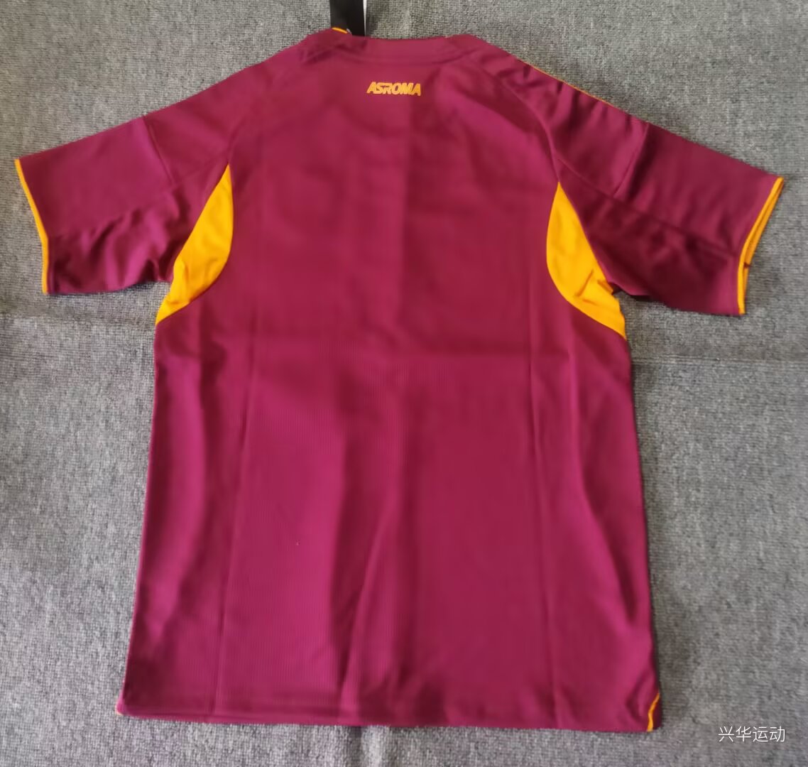 25/26 Roma Home Thai Quality Football shirt 