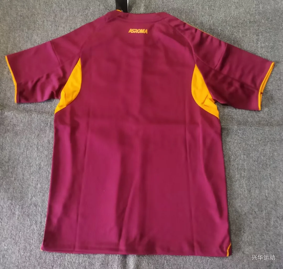 25/26 Roma Home Thai Quality Football shirt 