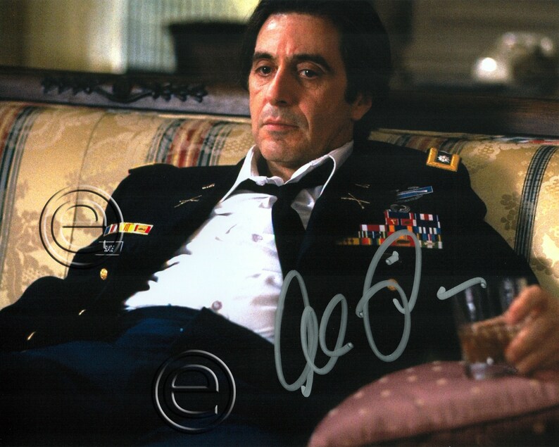 Al Pacino Scent of a Woman Autographed Signed Photo Poster painting 8 x 10 print Photo Poster painting picture poster wall art autograph