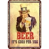 Beer - Metal Tin Signs(8*12Inch/12*16Inch) - Bar