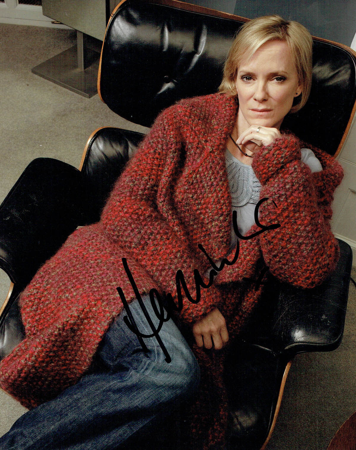 Hermione NORRIS SIGNED Autograph 10X8 Photo Poster painting AFTAL COA Cold Feet Actress