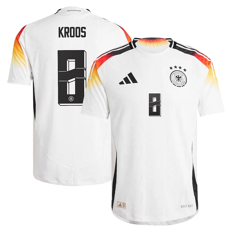 Deutschland Toni Kroos 8 Home Tirkot EM 2024