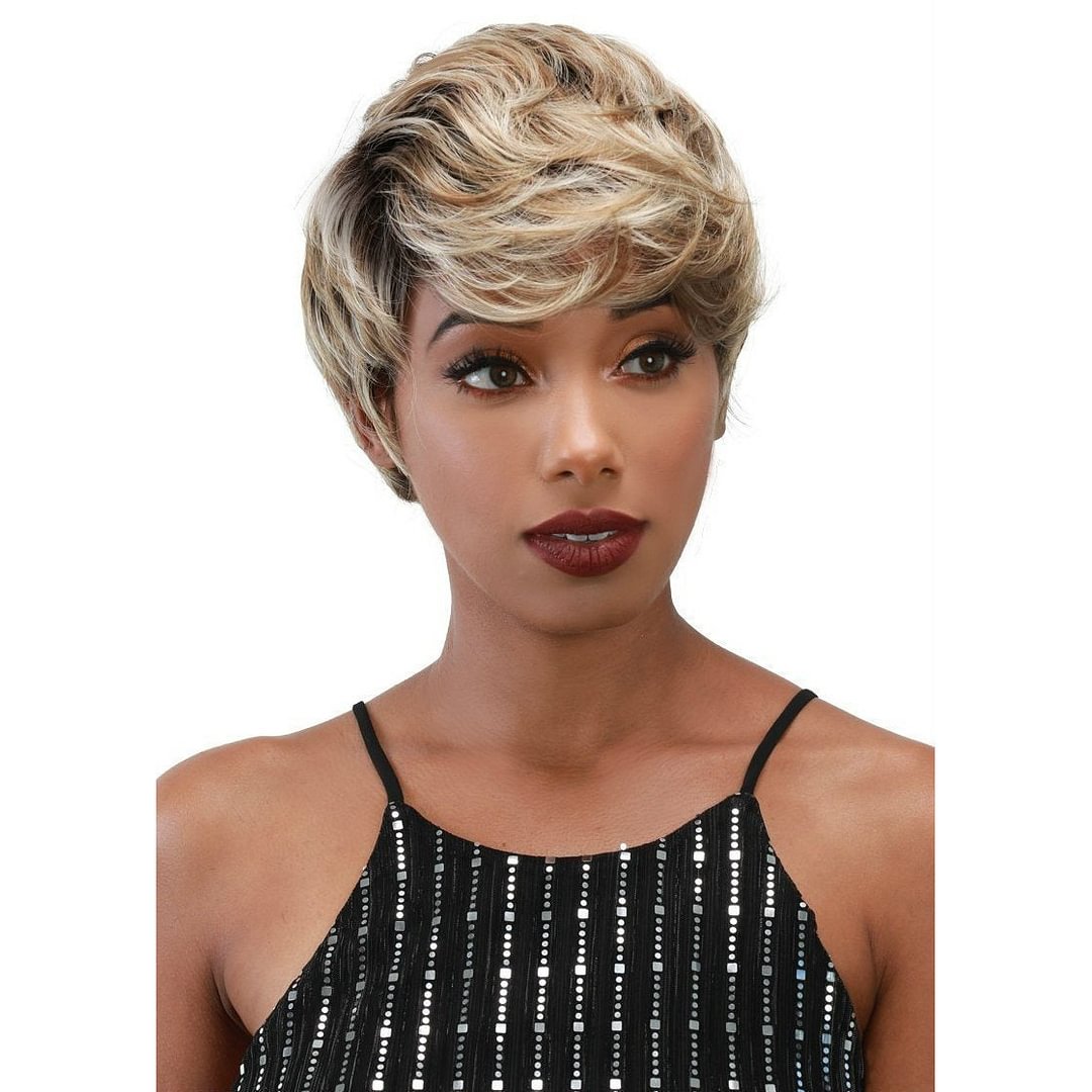 Zury Sis Synthetic Sassy Razor Chic Wig – Ginger