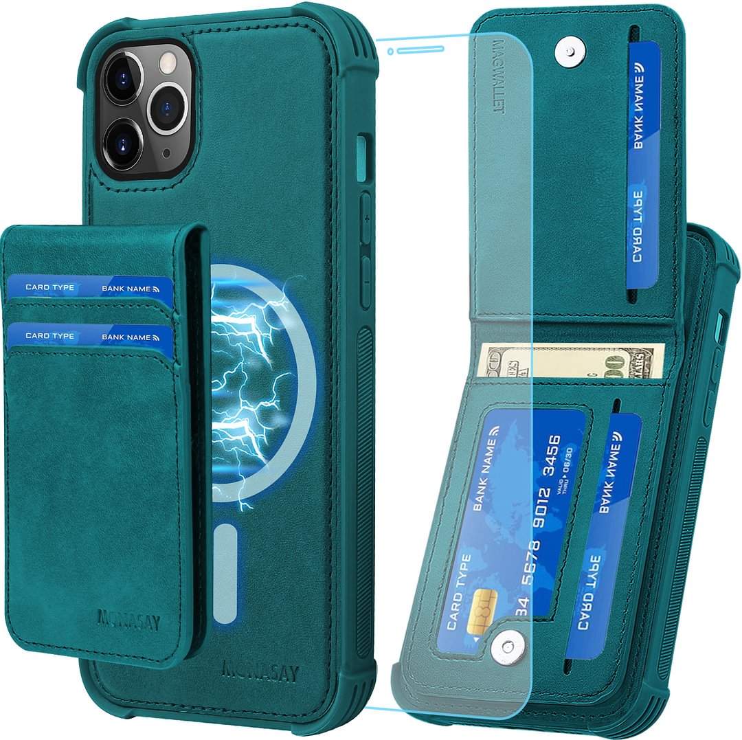 MONASAY Magwallet Case for iPhone 14 Pro 6.1 inch