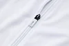 Joyfball 2024/2025 Italy Long Zipped Jacket White Soccer Jersey 1:1 Thai Quality 