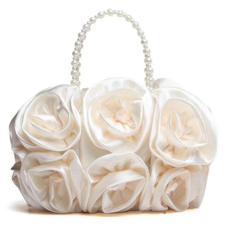 Cosmetic Bag Craft Satin Evening Bag Bridal Bag Bridesmaid Bag