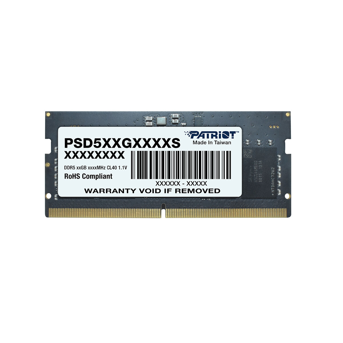 RAM Memory Patriot Memory PSD58G560081